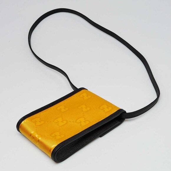 Gucci Yellow GG Nylon Off The Grid Mini Crossbody Bag - Picture 3 of 10